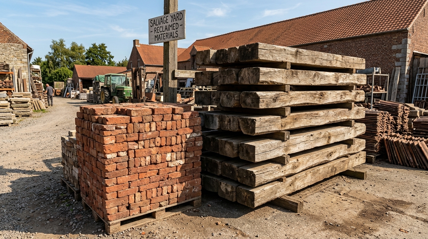 Where to Find Second-Hand Building Materials in Belgium