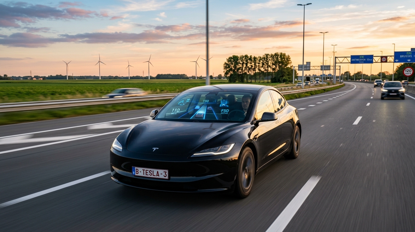 Tesla FSD Is Now Approved in Belgium: What It Means