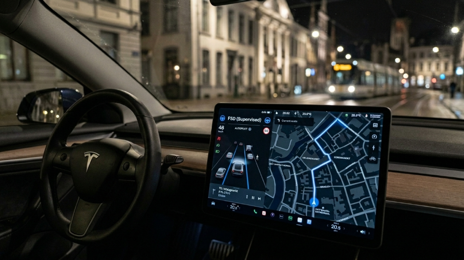 Tesla FSD Approuvé en Belgique : Ce Que Ça Change